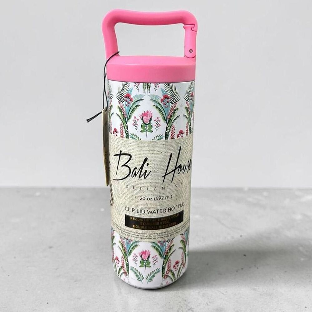 Bali Women's Pink and White Top
